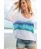 Malibu Beach Stripe Sky Sweater - clearpathherbicide