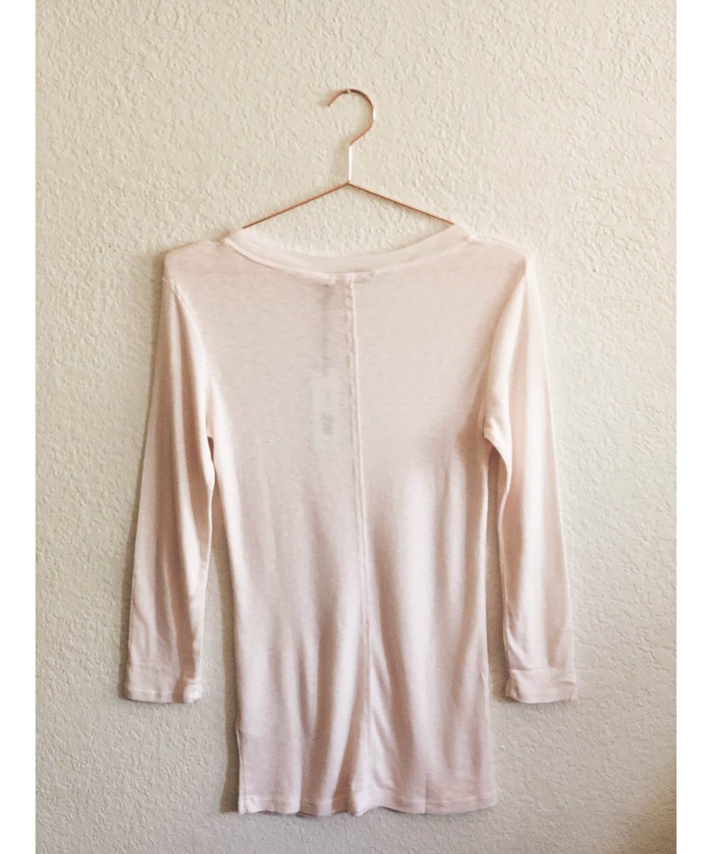 Mallory Slub 3/4 Sleeve Ballet - miamidrugpossession