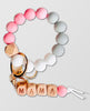 MAMA Bangle Keychain Silicone Wristlet Keyring Bracelet - clearpathherbicide