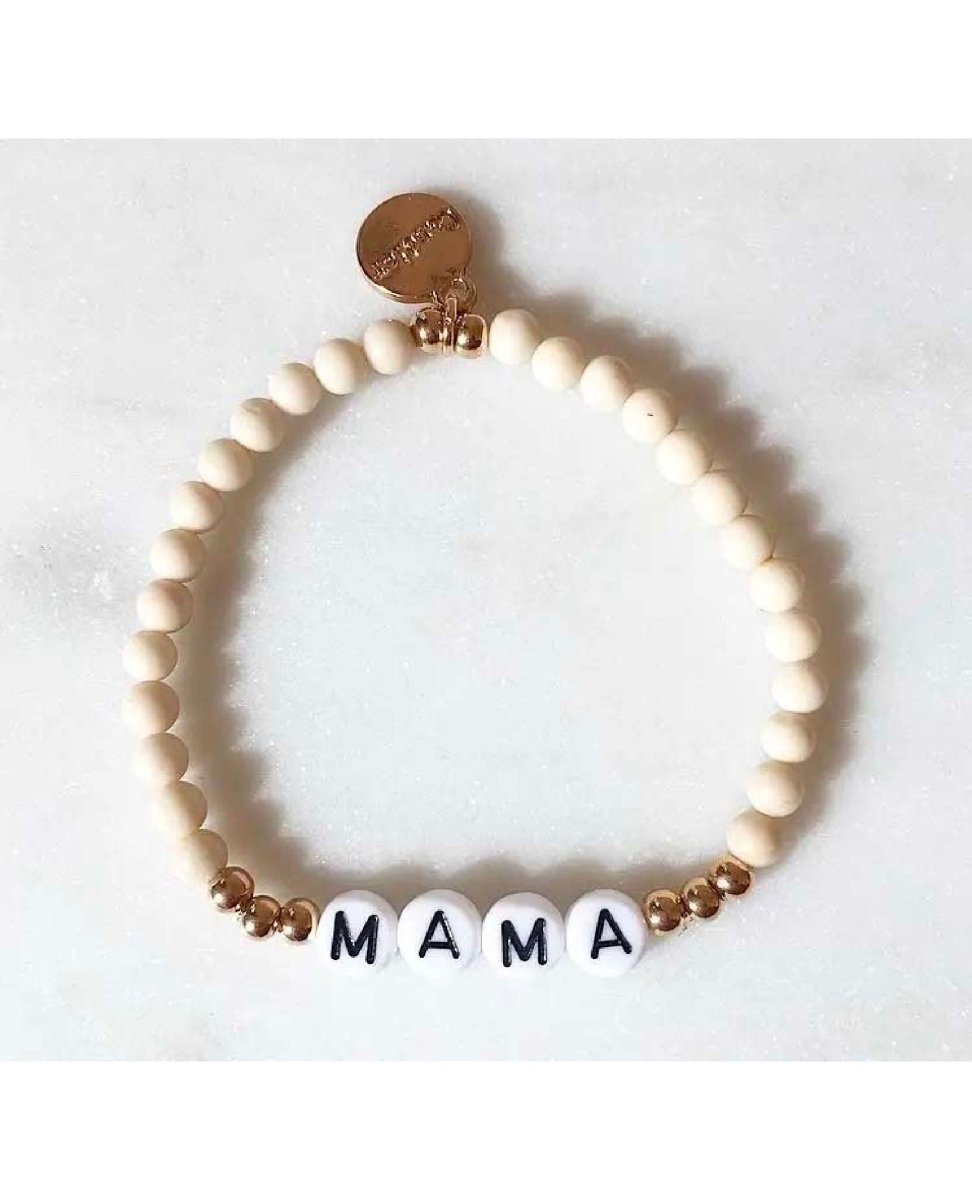 MAMA Letters Wood Bracelet - clearpathherbicide