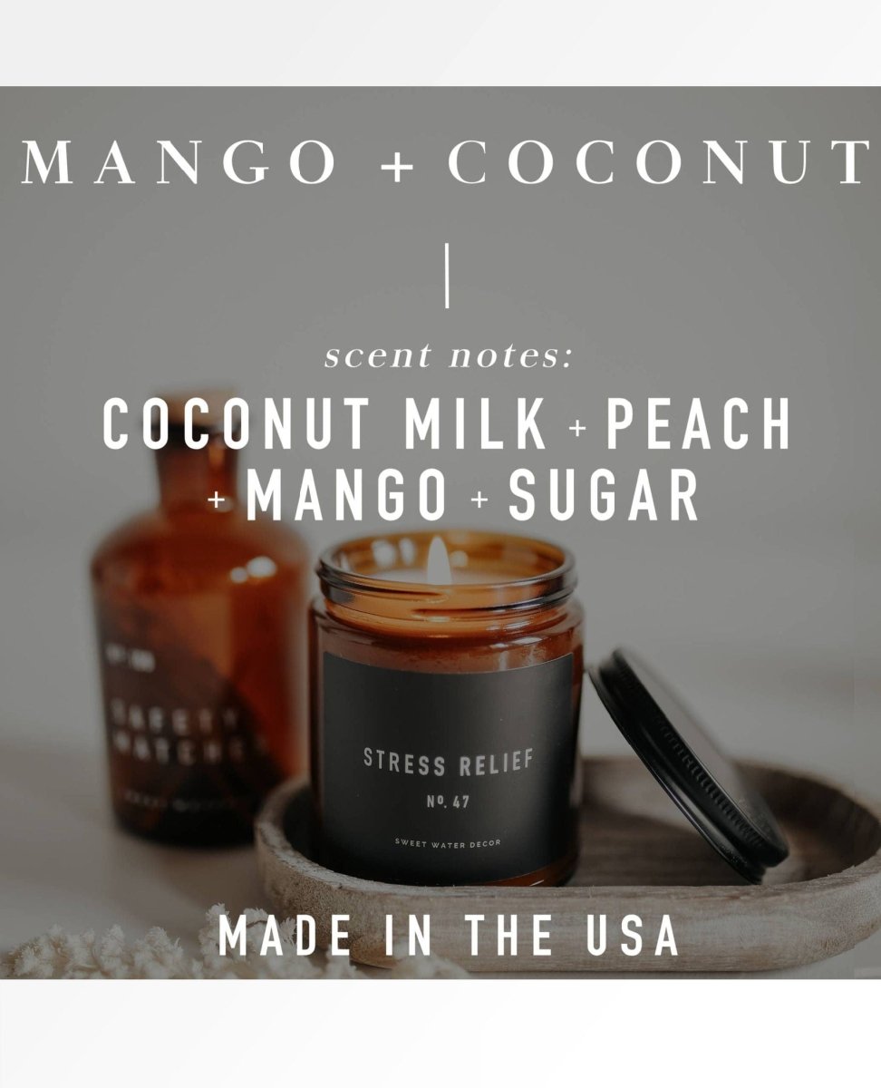 Mango + Coconut Candle - PINK ARROWS