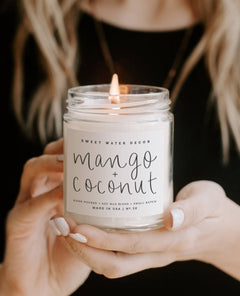 Mango + Coconut Candle - clearpathherbicide