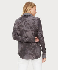 Marcy Tie Die Thermal Tunic Oxide - miamidrugpossession