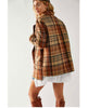 Mari Plaid Blazer Winter Wheat - miamidrugpossession