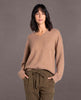 Maria Long Sleeve Sweater Camel - clearpathherbicide