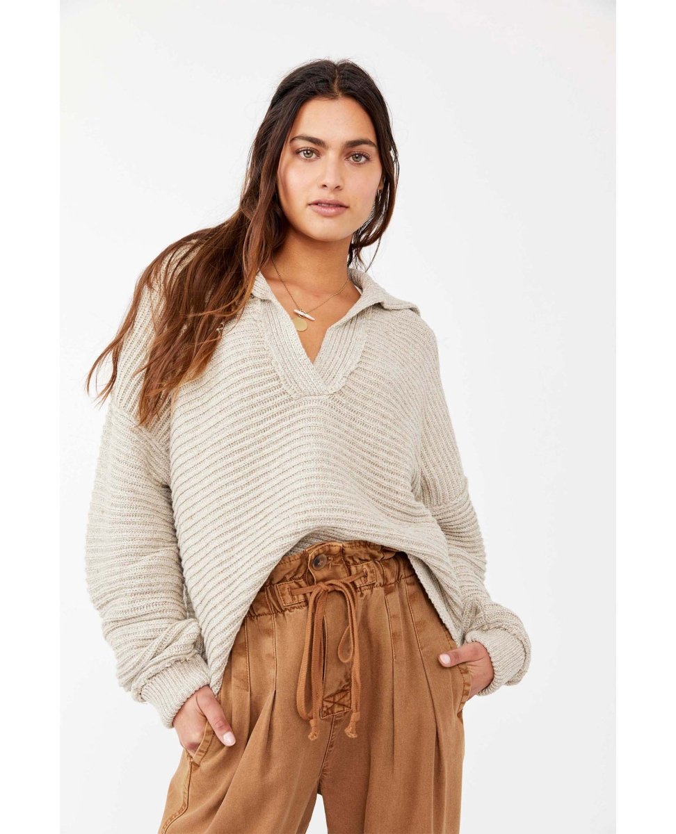 Marlie Pullover Pebble - miamidrugpossession