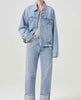 Martika Denim Jacket in Fray - miamidrugpossession