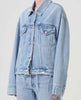 Martika Denim Jacket in Fray - clearpathherbicide