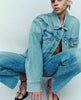 Martika Denim Jacket in Fray - clearpathherbicide