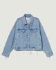 Martika Denim Jacket in Fray - miamidrugpossession