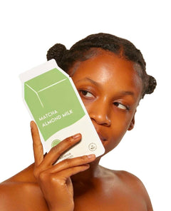 Matcha Almond Milk Radiance Plant - Based Milk Sheet Mask - clearpathherbicide