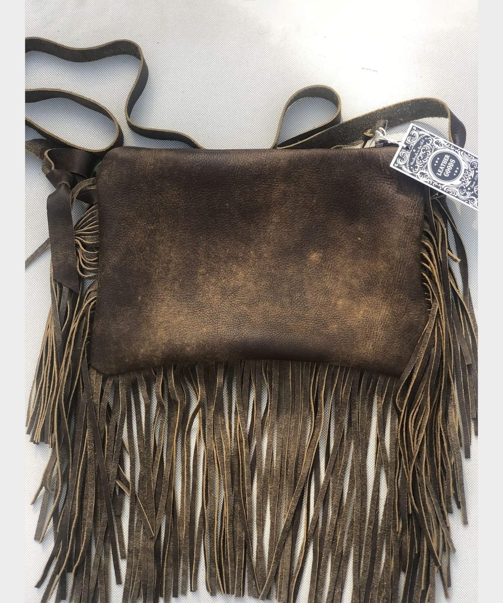 Maxine Crossbody Fringe LV Bag Camo - miamidrugpossession