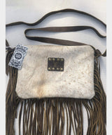 Maxine Crossbody Fringe LV Bag Cowhide - miamidrugpossession