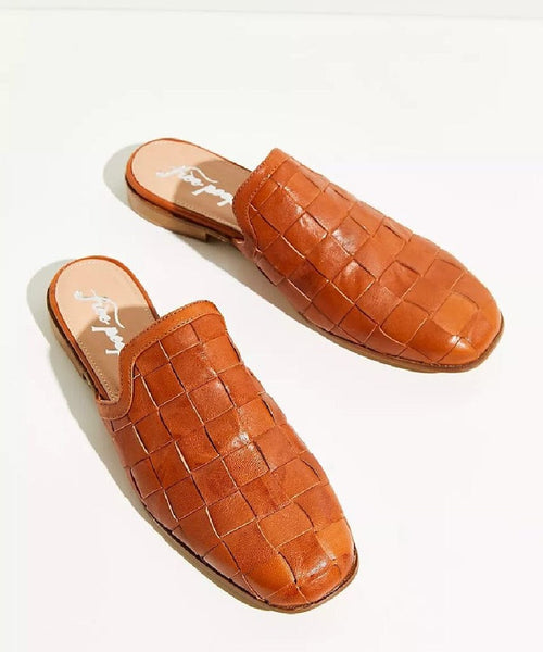 Maya Woven Slide Parker - miamidrugpossession