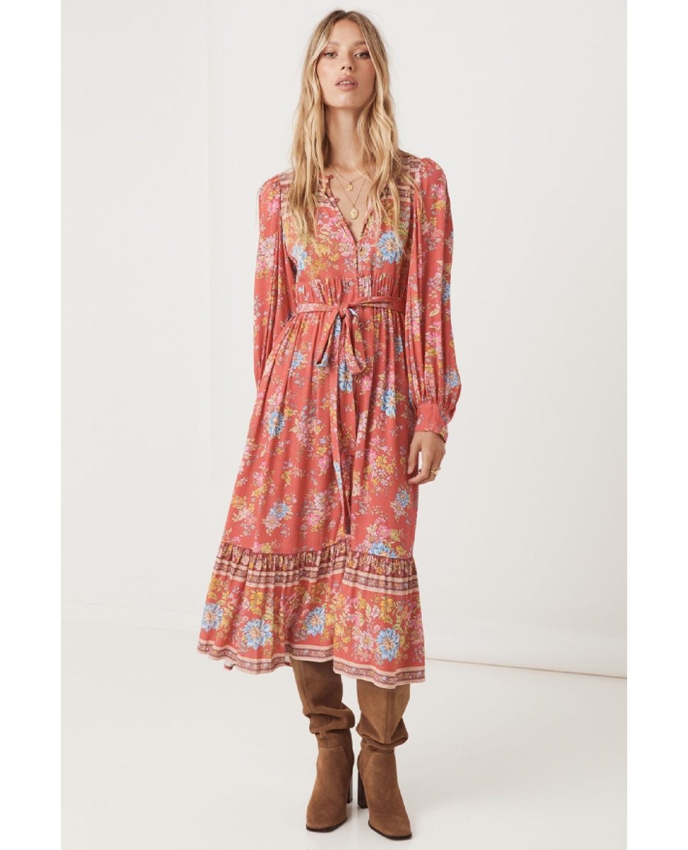 Meadowland Boho Dress Poppy - miamidrugpossession