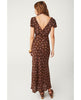 Melody Bias Antique Walnut Midi Dress - clearpathherbicide