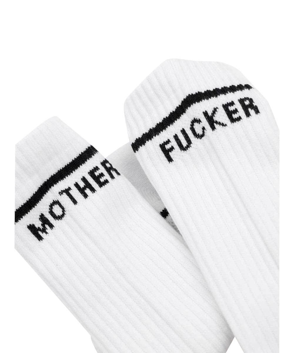 Mens Mother F@cker Steps Socks - miamidrugpossession