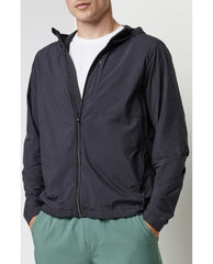 Men's Ronan Packable Jacket Black - PINK ARROWS