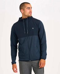 Men's Sunday Element Jacket Navy Heather - PINK ARROWS