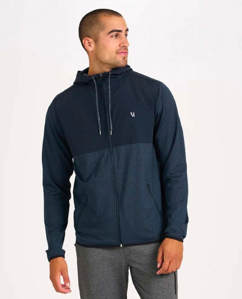 Men's Sunday Element Jacket Navy Heather - miamidrugpossession