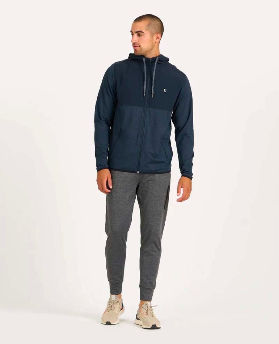 Men's Sunday Element Jacket Navy Heather - clearpathherbicide