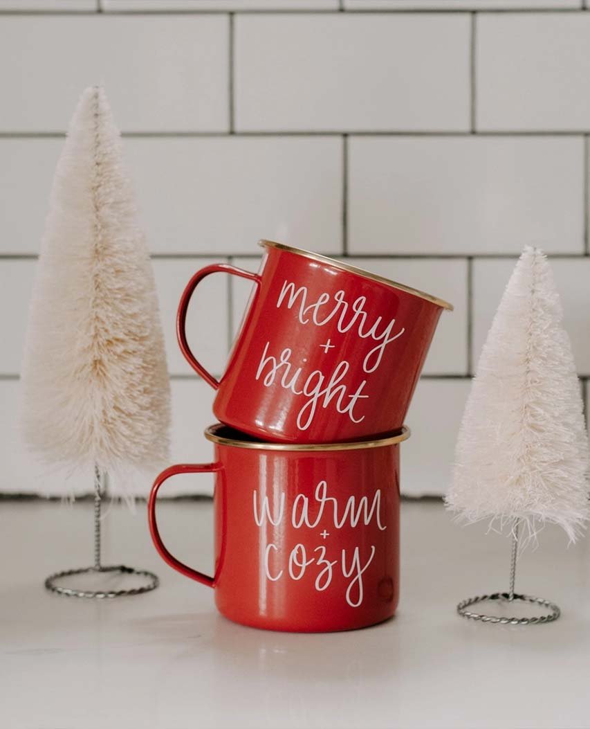 Merry & Bright Campfire Coffee Mug - miamidrugpossession