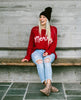 Merry Crew Holiday Red Sweater - miamidrugpossession