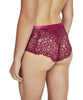 Mila High Waisted Undie, Berry - miamidrugpossession