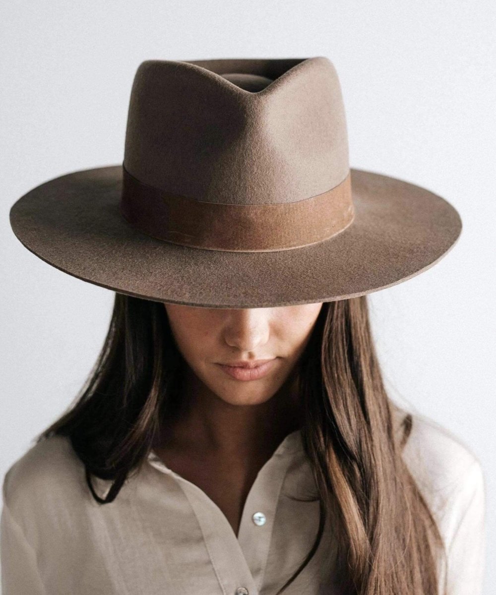 Miller Brown Pinched Fedora - clearpathherbicide