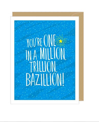 Million Bazillion Thank You Card - PINK ARROWS