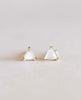 Mini Energy Gem Mother of Pearl Earrings - clearpathherbicide