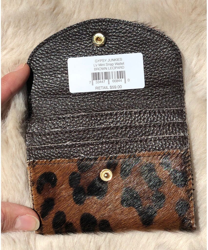 Mini LV Clutch Snap Wallet - miamidrugpossession