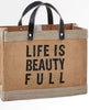 Mini Market Tote - Beauty Full - miamidrugpossession