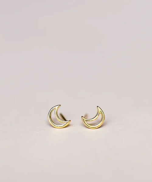 Minimalist Moon Earrings - clearpathherbicide