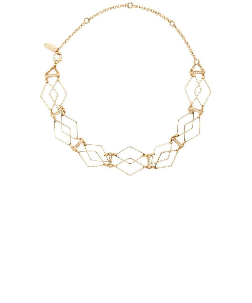 Modern Life Gold Choker - miamidrugpossession