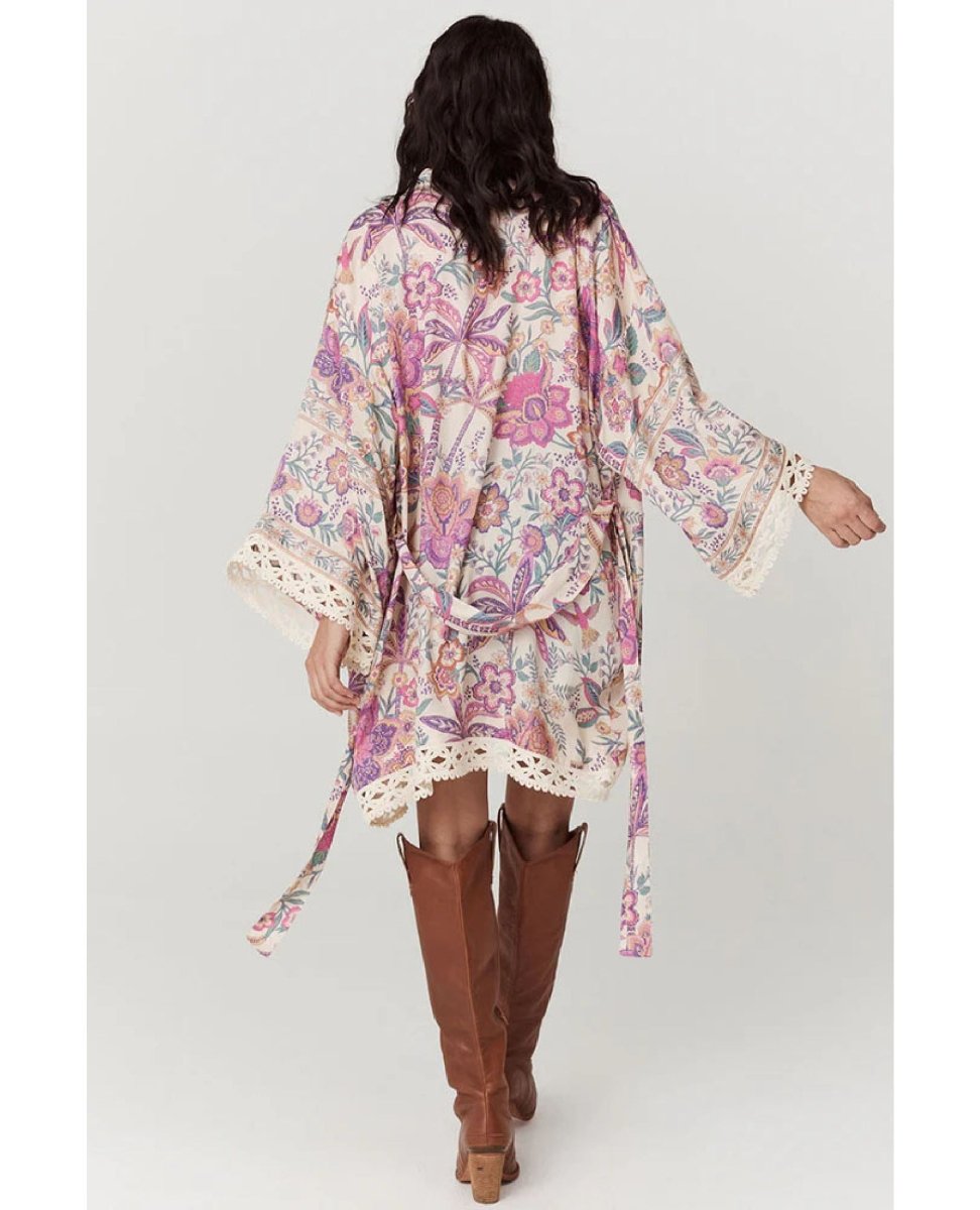 Mojave Lily Short Robe Opal - PINK ARROWS