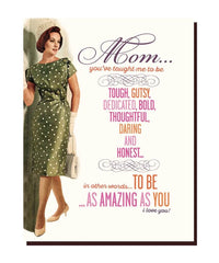 Mom Amazing Card - PINK ARROWS