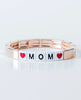 ♥ MOM ♥ Letters Gold Bracelet - clearpathherbicide