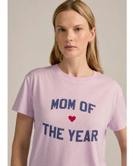 Mom Of The Year Tee Wisteria - PINK ARROWS