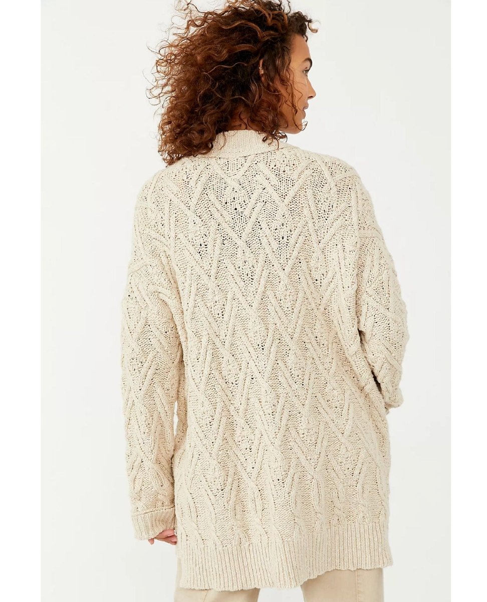 Montana Cable Cardi Tea - miamidrugpossession