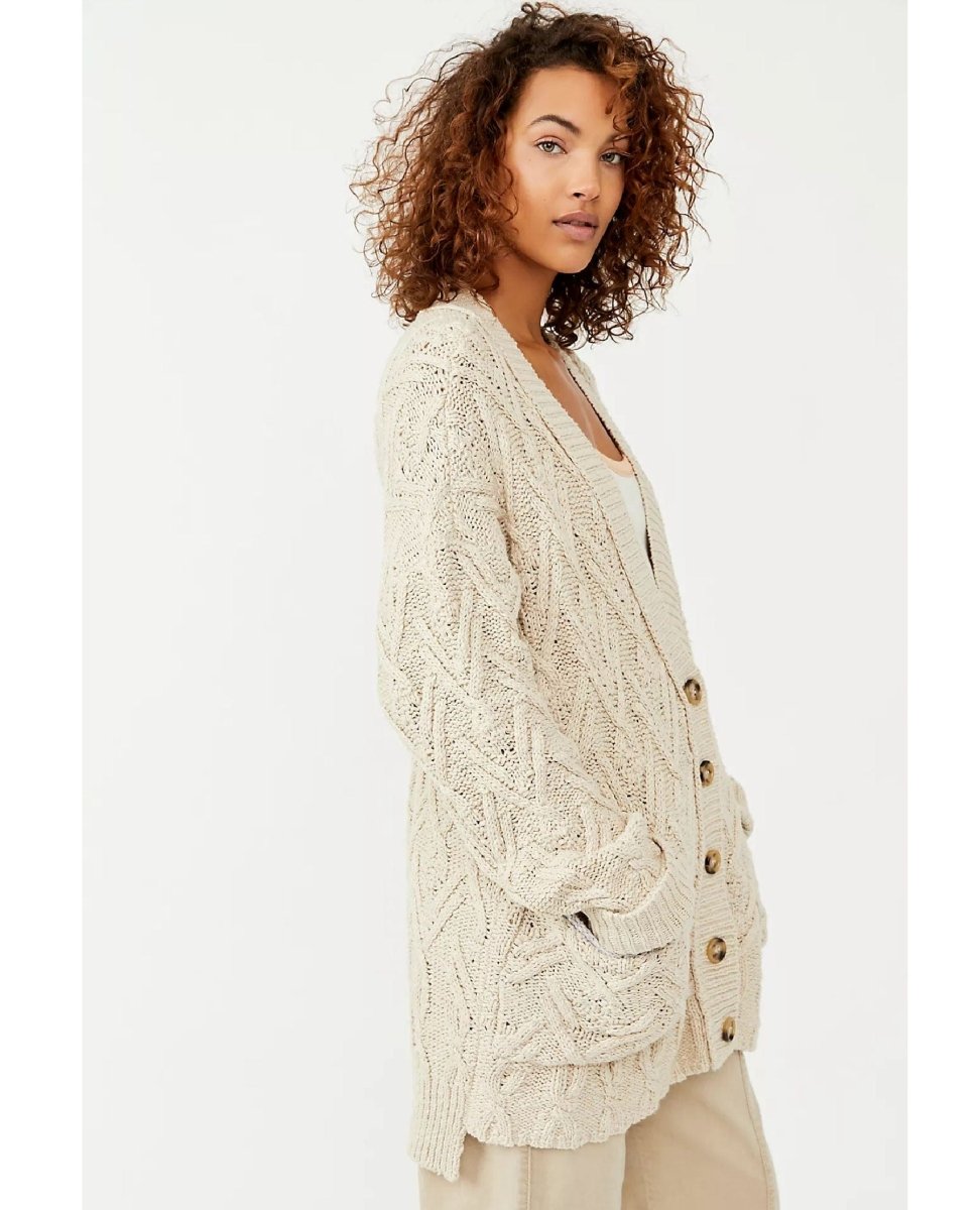 Montana Cable Cardi Tea - miamidrugpossession