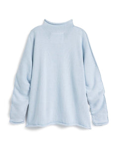 Monterey Cotton Sweater Ice Blue - PINK ARROWS