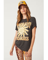 Moonlight Melodies Sun Biker Tee - miamidrugpossession