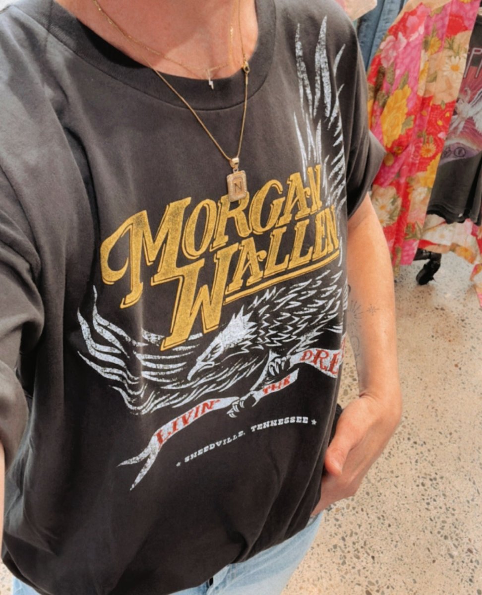 Morgan Wallen Livin' the Dream Tee - miamidrugpossession