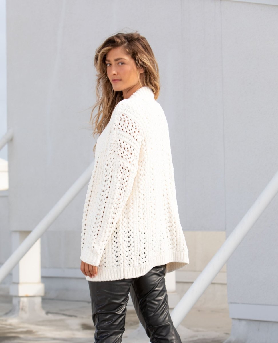 Morocco Cardigan Oat - miamidrugpossession