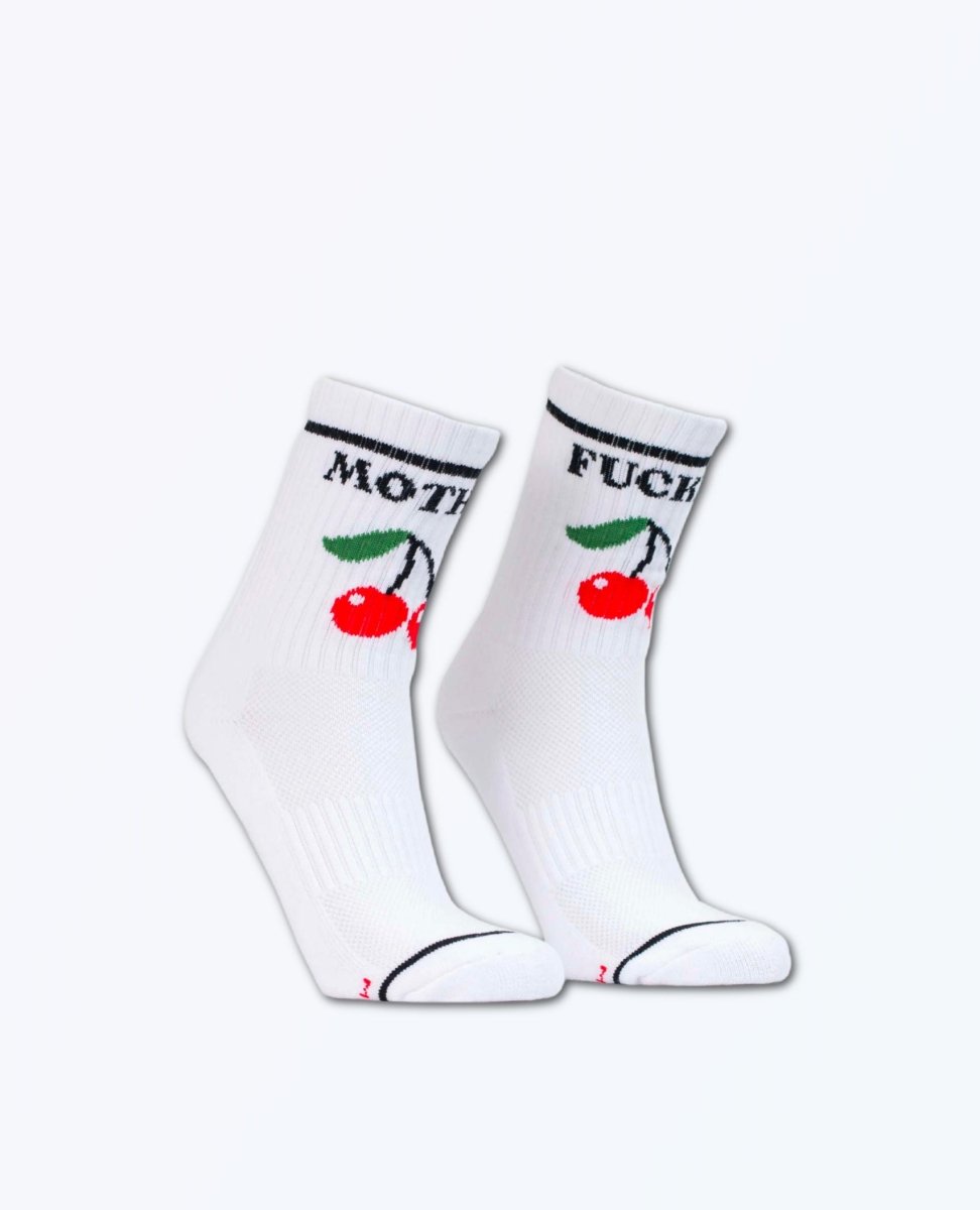 Mother Cherry Sock White - miamidrugpossession