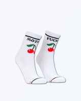 Mother Cherry Sock White - miamidrugpossession