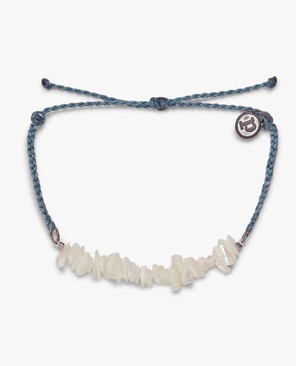 Mother Of Pearl Shell Chip Bracelet - clearpathherbicide