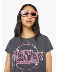 Mother World Tour Rhinestone T - Shirt - PINK ARROWS