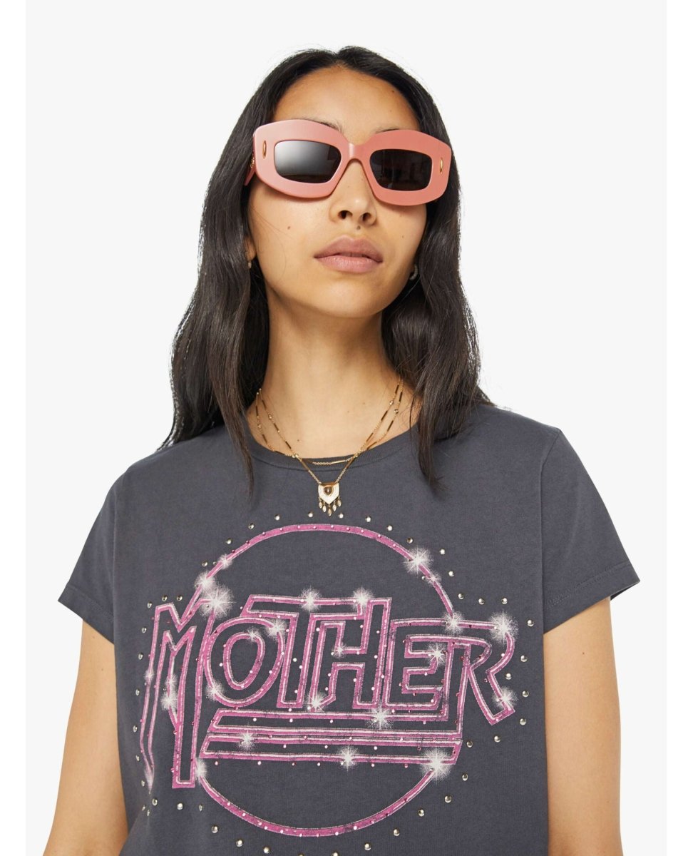 Mother World Tour Rhinestone T - Shirt - PINK ARROWS